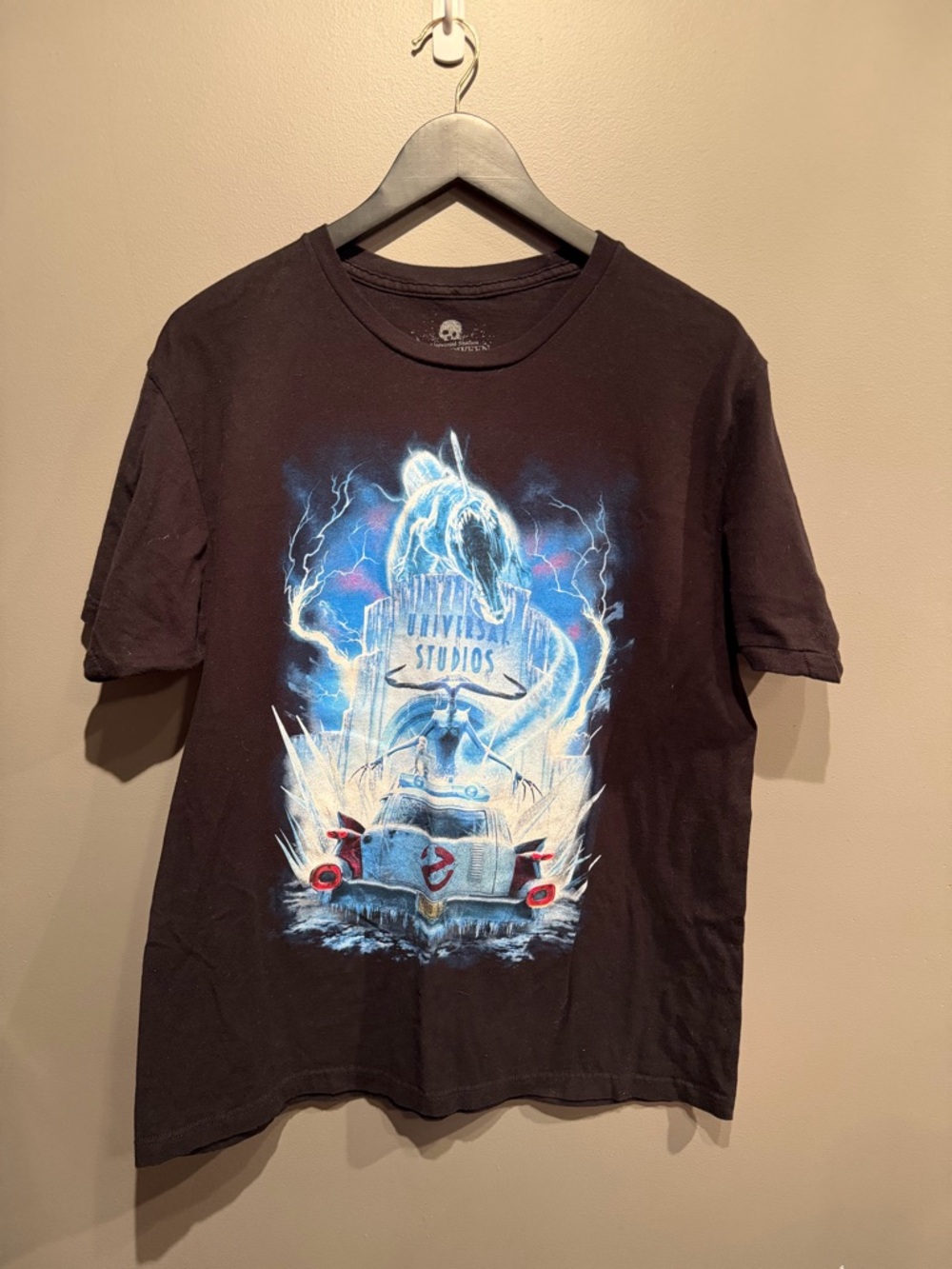 Universal Studios Ghostbusters Graphic Tee - Black Halloween Horror Nights
